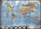 MAPS OF WORLD, INDIA & CONTINENTS Size 75x100 cms