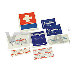 Compact Plastic First Aid case