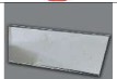 Mirror Strip with plastic piece