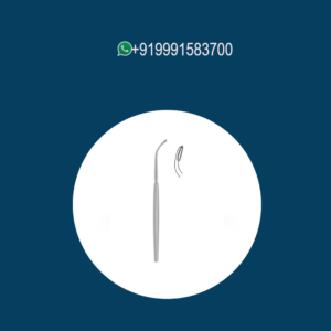 Antrum Curette Oval Double Curved 19cm