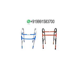 FOLDING WALKER SINGLE BLUE, ORANGE