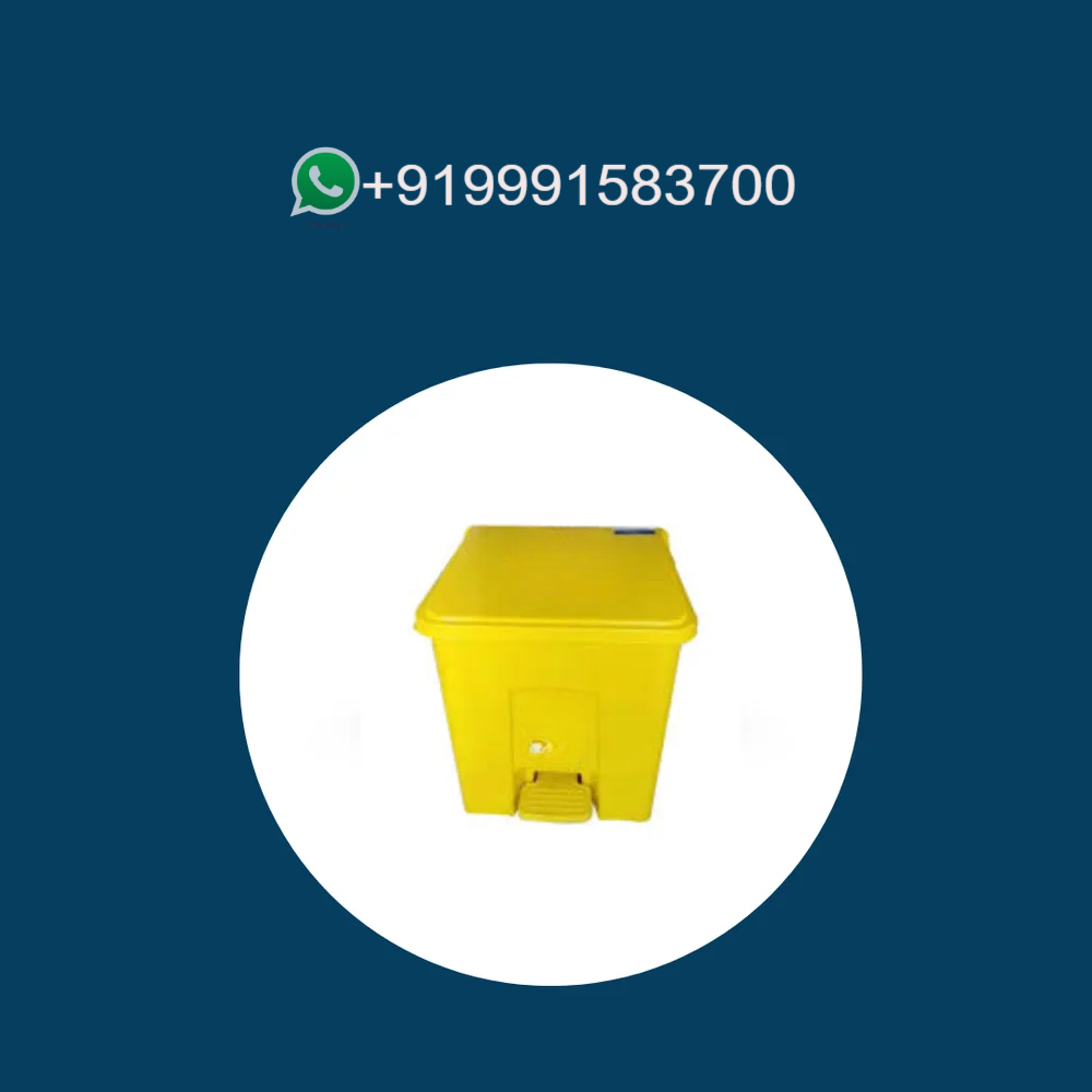 Heavy Plastic Paddle Dustbin 32 Ltr