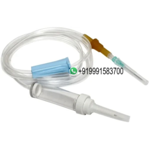 INFUSION SET WITH LATEX BULB LUER LOCK NON VENTED