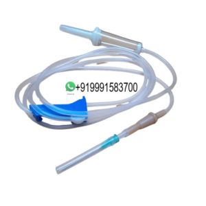 INFUSION SET WITH LATEX TUBE LUER SLIP NON VENTED