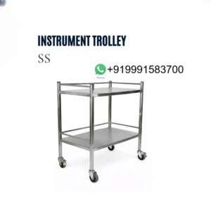 INSTRUMENT TROLLEY SS