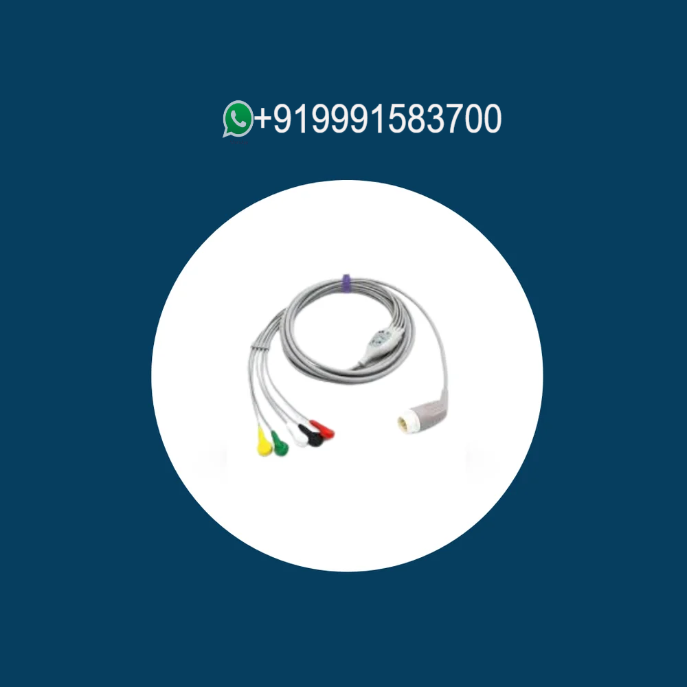 Philips 5 Lead ECG Cable Clip Type For Multipara Monitor