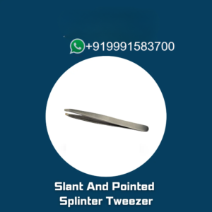 Slant And Pointed Splinter Tweezer