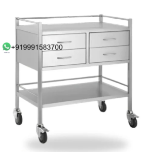 Ss Medicine Trolley
