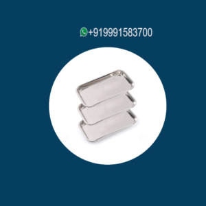 Stainless Steel Medical Surgical Tray Lab Instrument