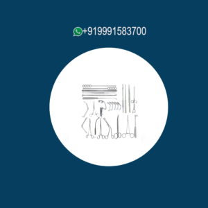 Tonsillectomy And Adenoidectomy Set Of Ent Instrument