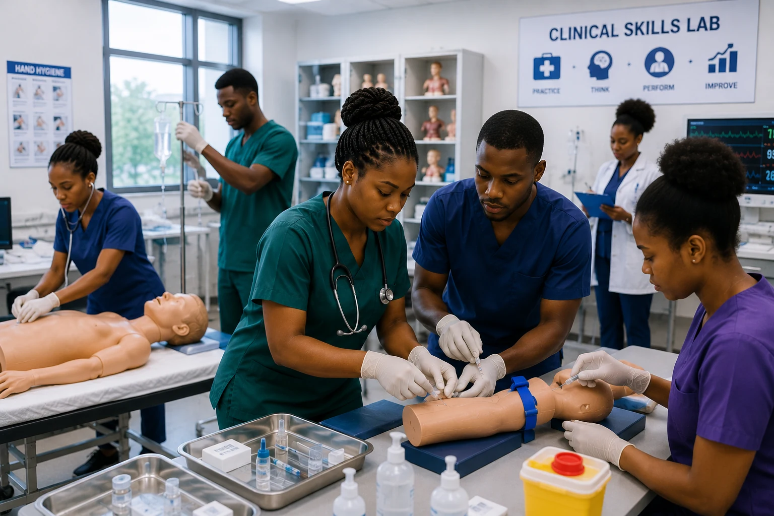 Clinical Skills Laboratory Nursing Simulation