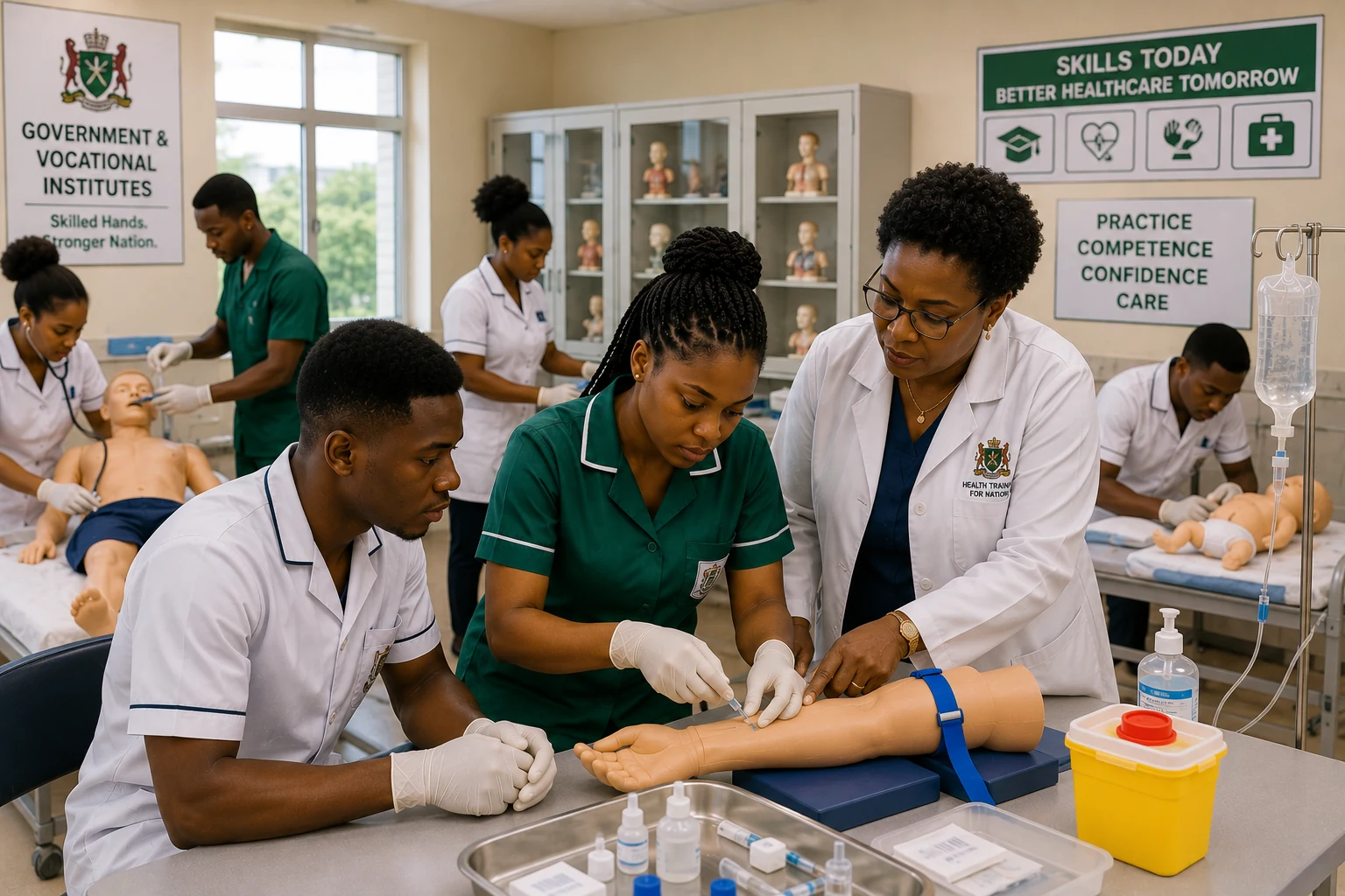 Government Vocational Nursing Training Institute Simulation Lab