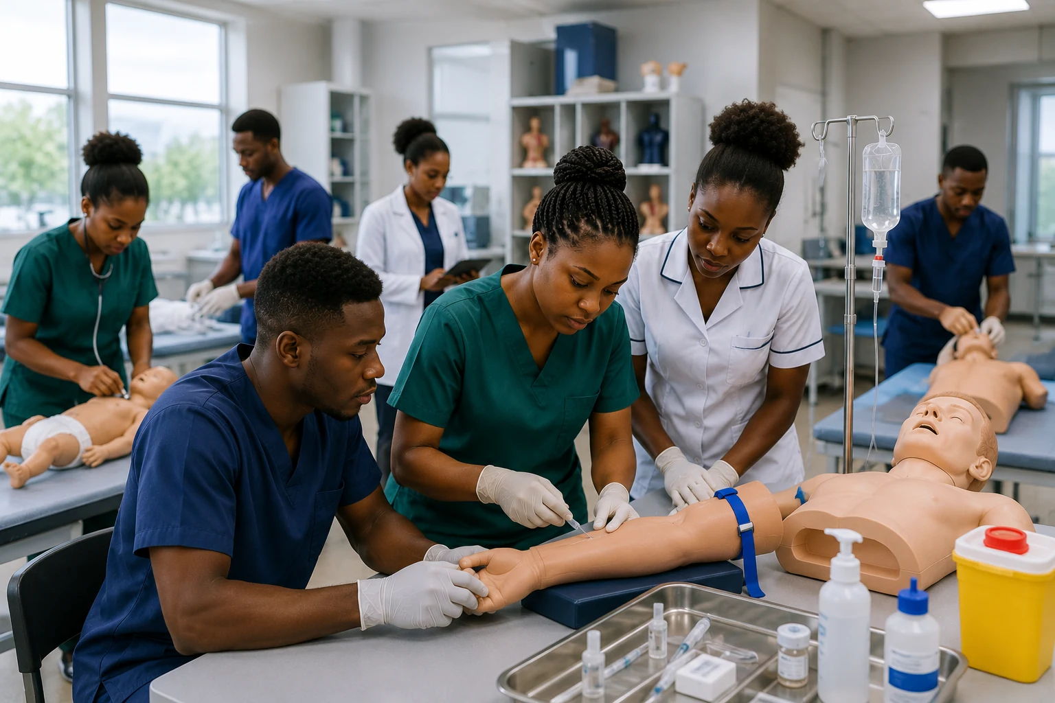 Healthcare Training Center Nursing Simulators