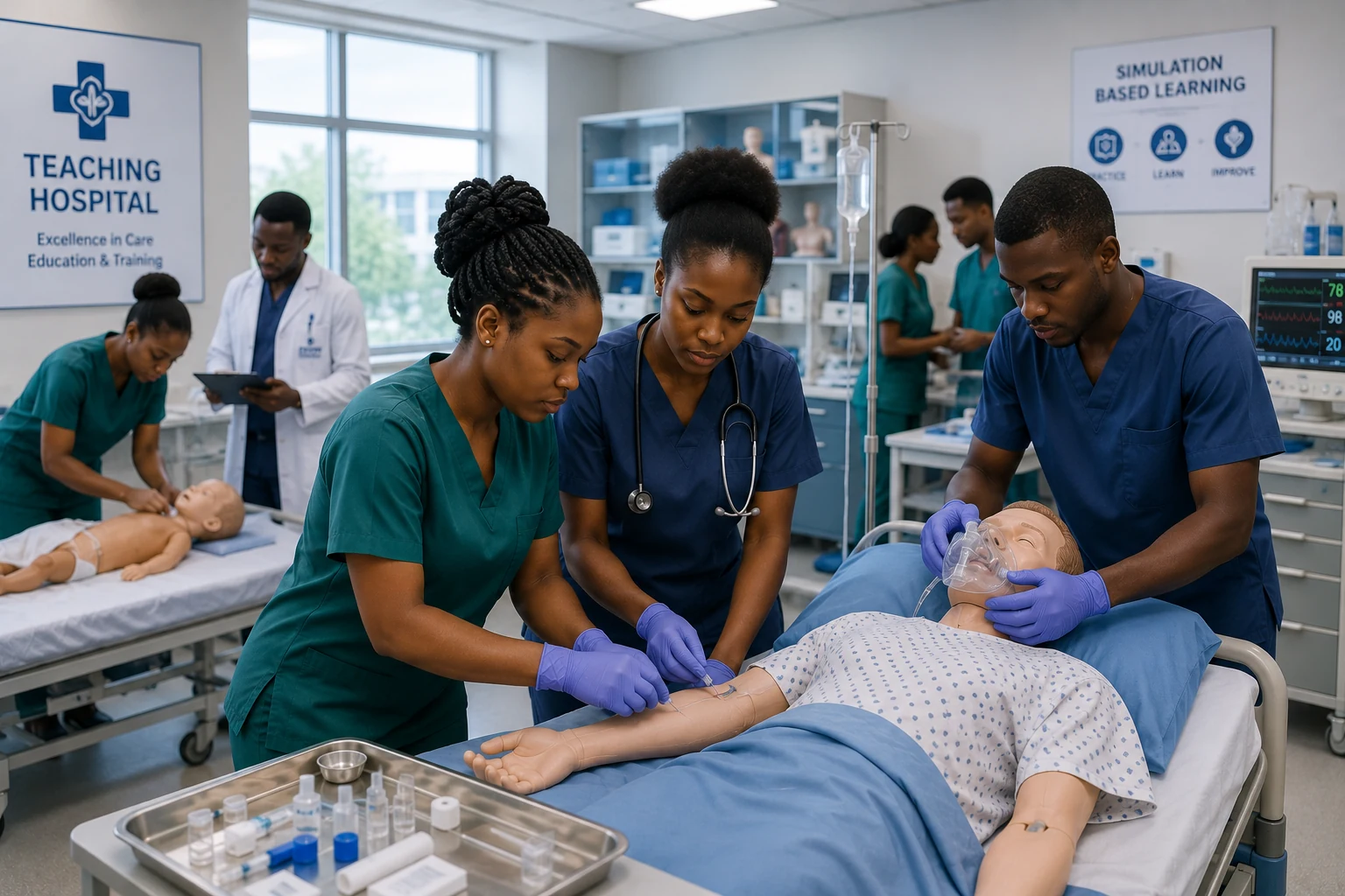 Teaching Hospital Nursing Simulation Training