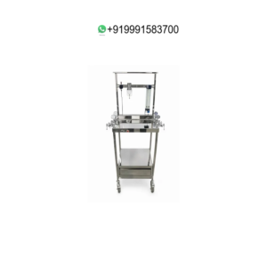 ANESTHESIA TROLLEY / BOYLES APPARATUS 4 CYLINDER