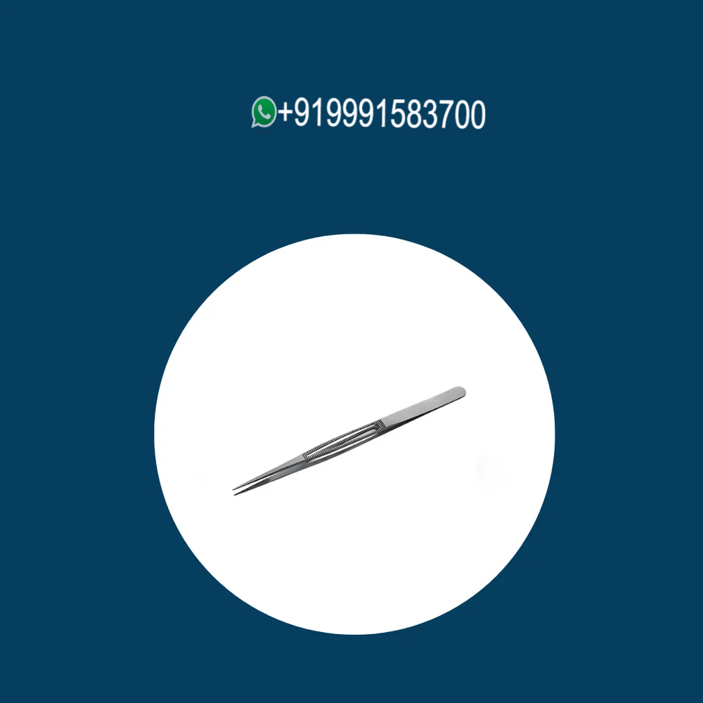 Diamond Tweezers With Groove Light Weight