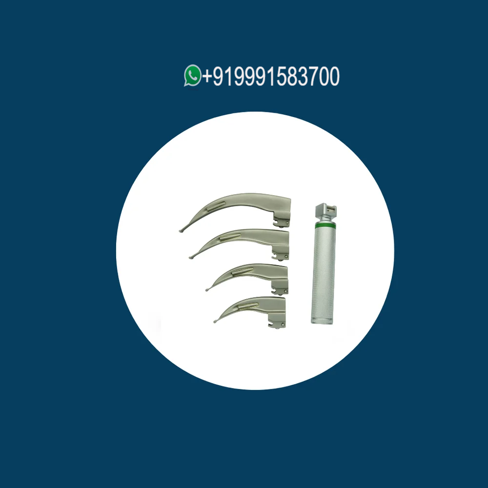 Fiber Optic Laryngoscope Set
