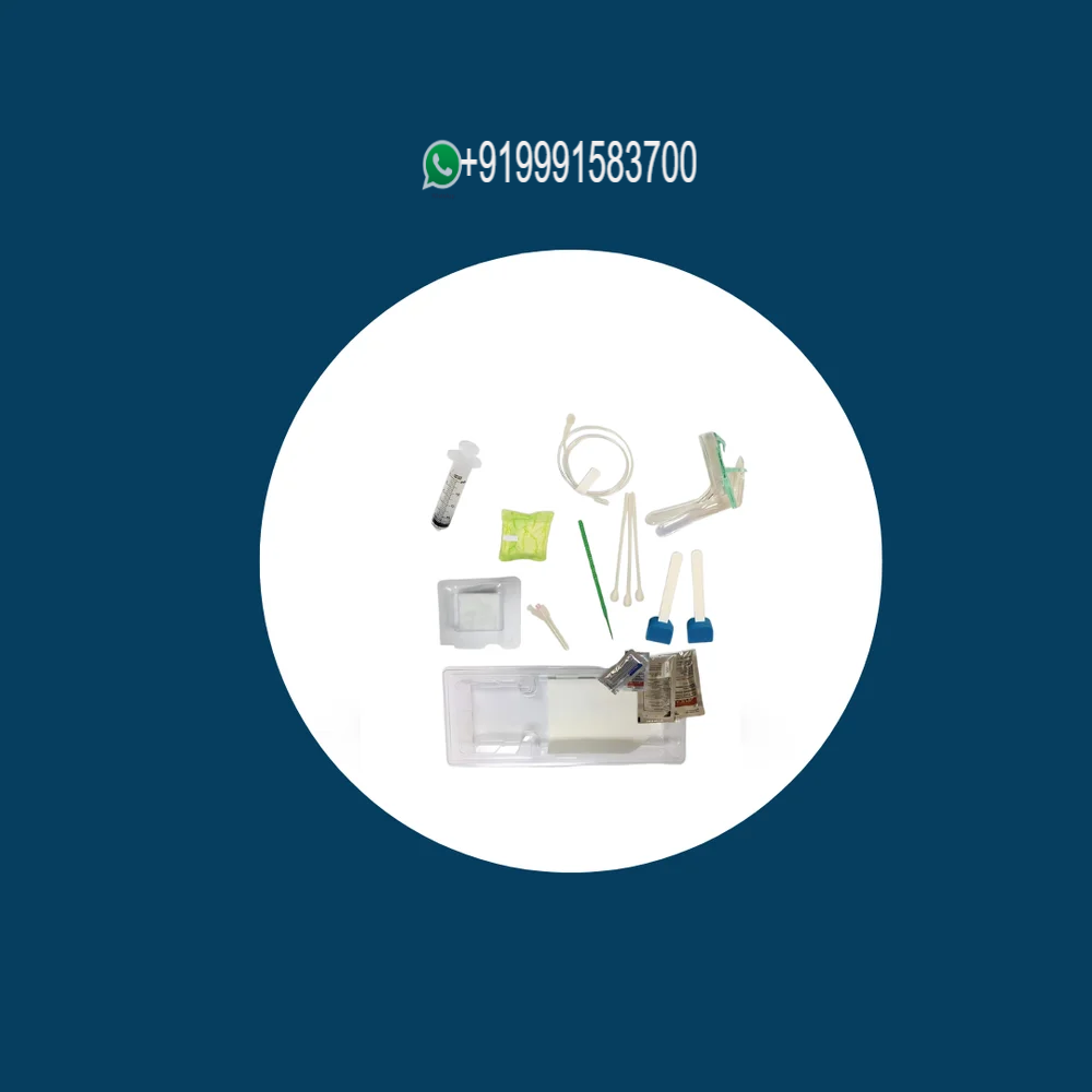 Hysterosonography And Hysterosalpingography Procedure Tray Hsg