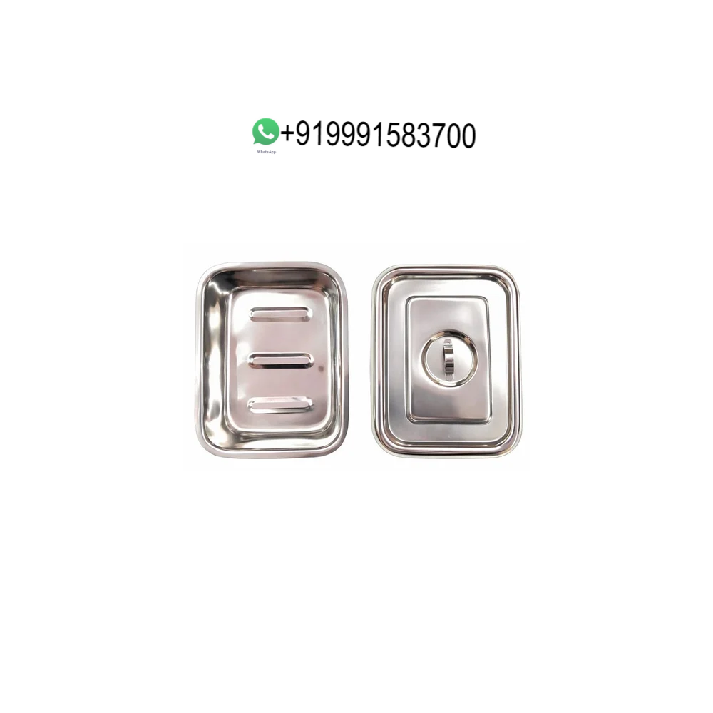 INSTRUMENT TRAY WITH COVER 10X8