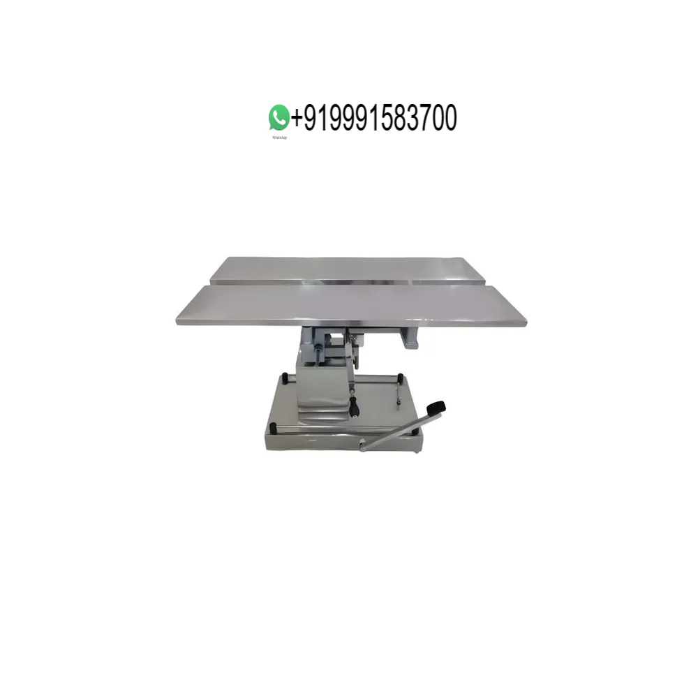 VETERINARY OT TABLE V-FOLD (FOR SMALL ANIMALS) TOP SIZE- 2FEET X 4 FEET
